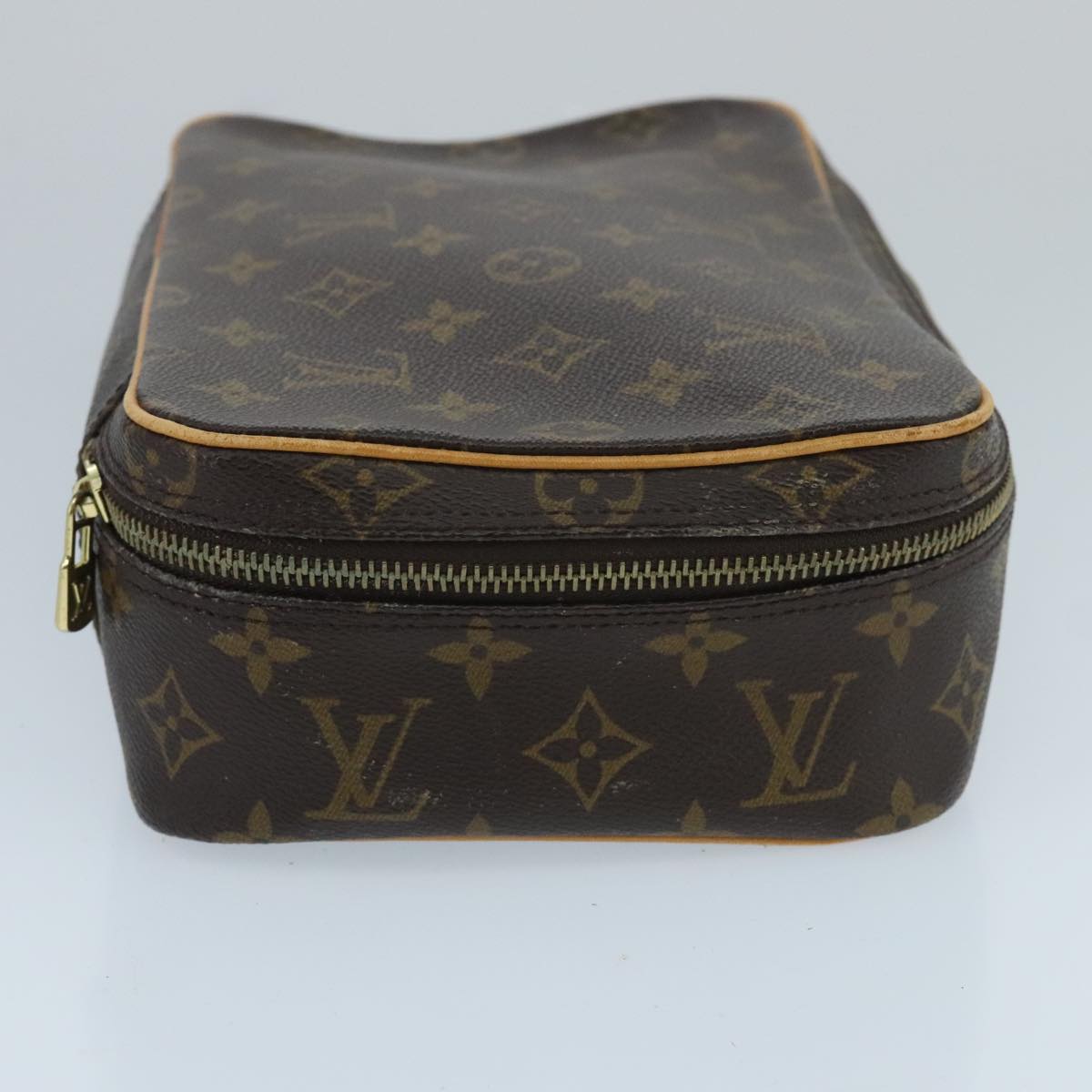 LOUIS VUITTON Monogram Trousse Boite Cosmetic Pouch M47640 LV 97802