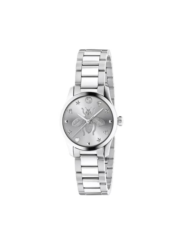 Luxury Gucci Trending 2025 G-Timeless Silver-Tone Dial Quartz Watch