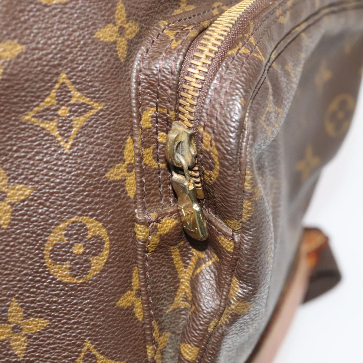 LOUIS VUITTON Monogram Montsouris MM Backpack M51136 LV 97846
