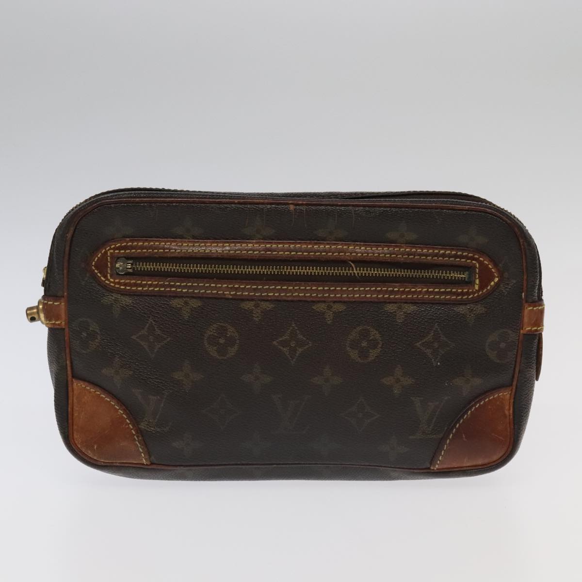 LOUIS VUITTON Monogram Clutch Bag 3Set LV 97854