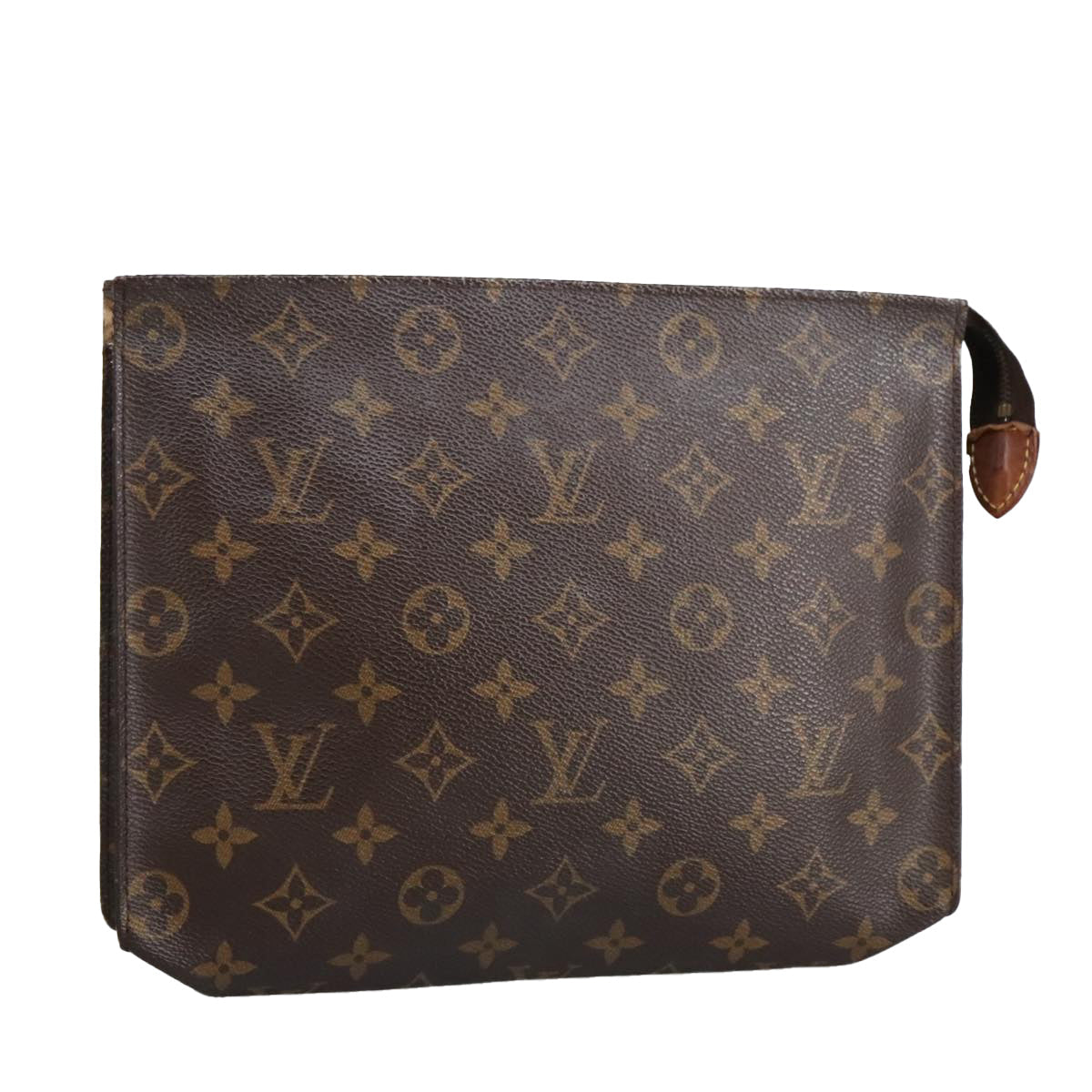 LOUIS VUITTON Monogram Poche Toilette 26 Pouch M47542 LV 97876