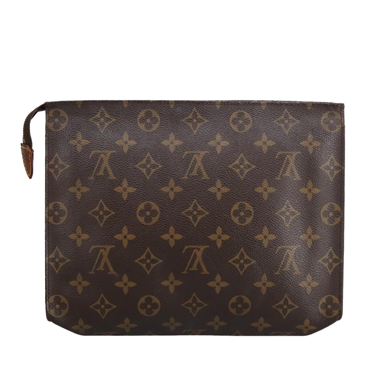 LOUIS VUITTON Monogram Poche Toilette 26 Pouch M47542 LV 97876