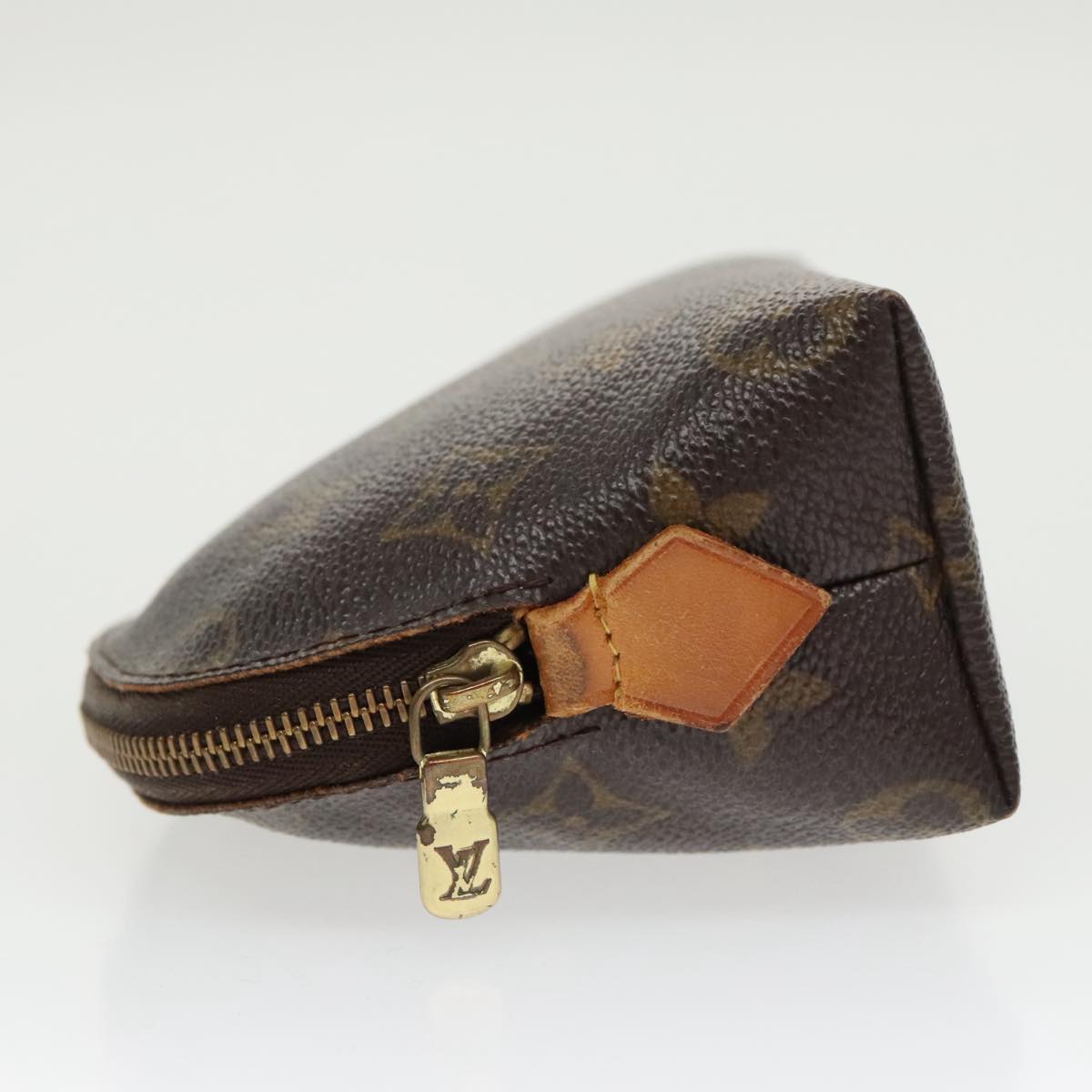 LOUIS VUITTON Monogram Pochette Cosmetic PM Cosmetic Pouch M47515 LV 97884