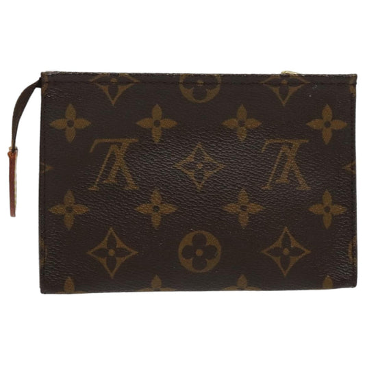 LOUIS VUITTON Monogram Poche Toilette 15 Pouch M47546 LV 97893