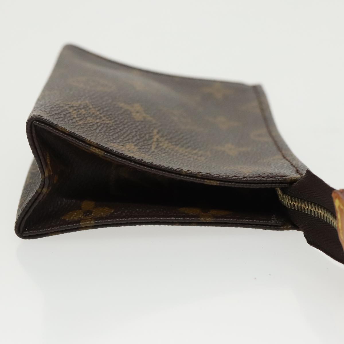 LOUIS VUITTON Monogram Poche Toilette 15 Pouch M47546 LV 97893