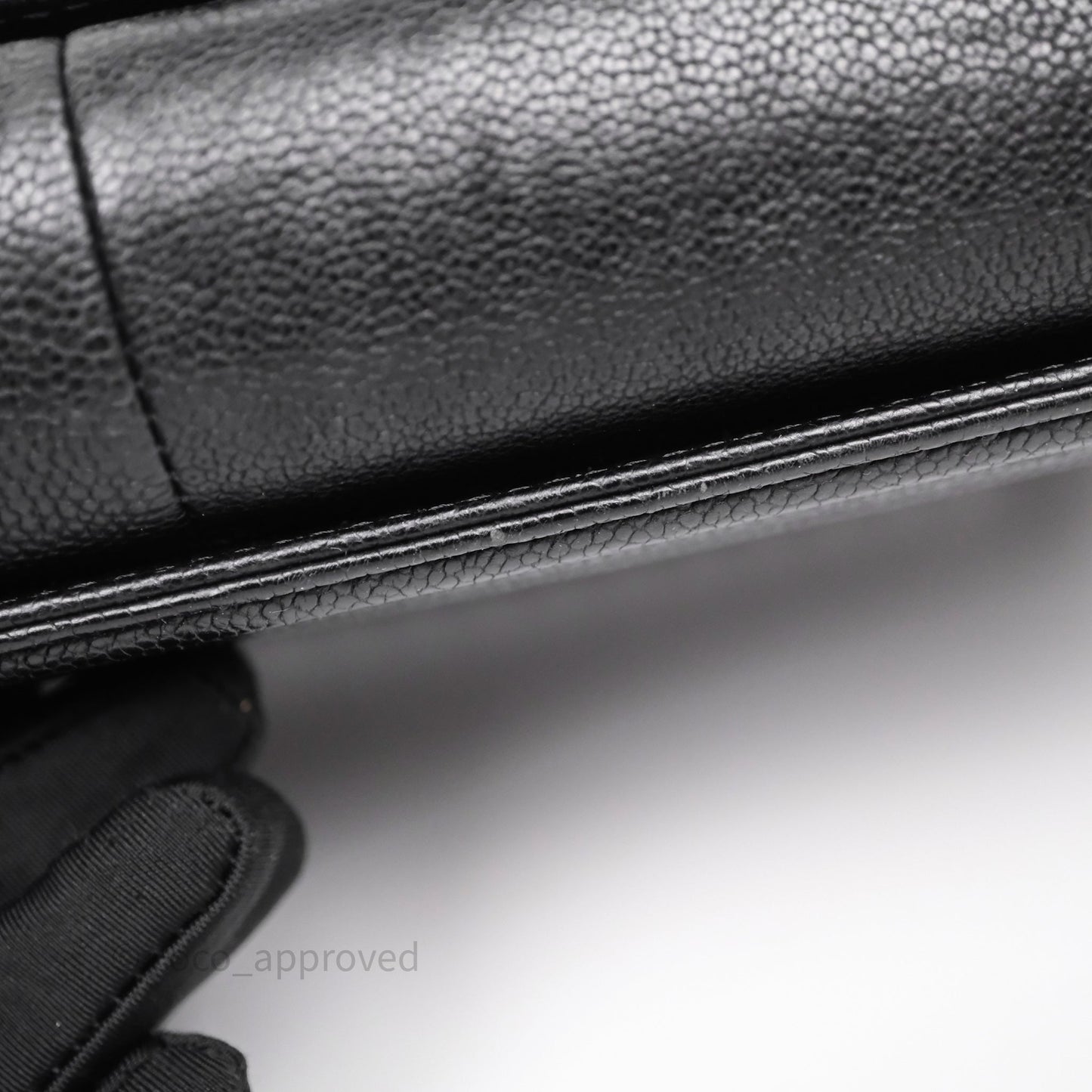 Chanel Quilted New Medium Boy Black Caviar Ruthenium Hardware