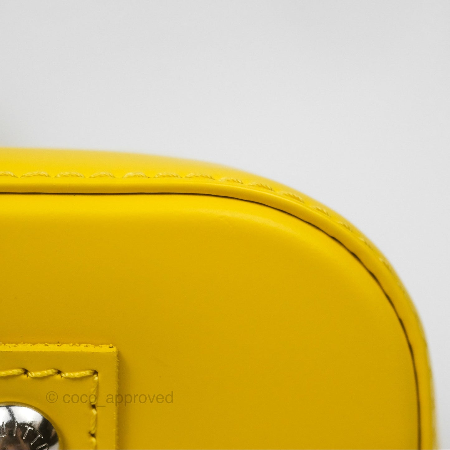 Louis Vuitton x Yayoi Kusama Epi Alma BB Infinity Dots Yellow