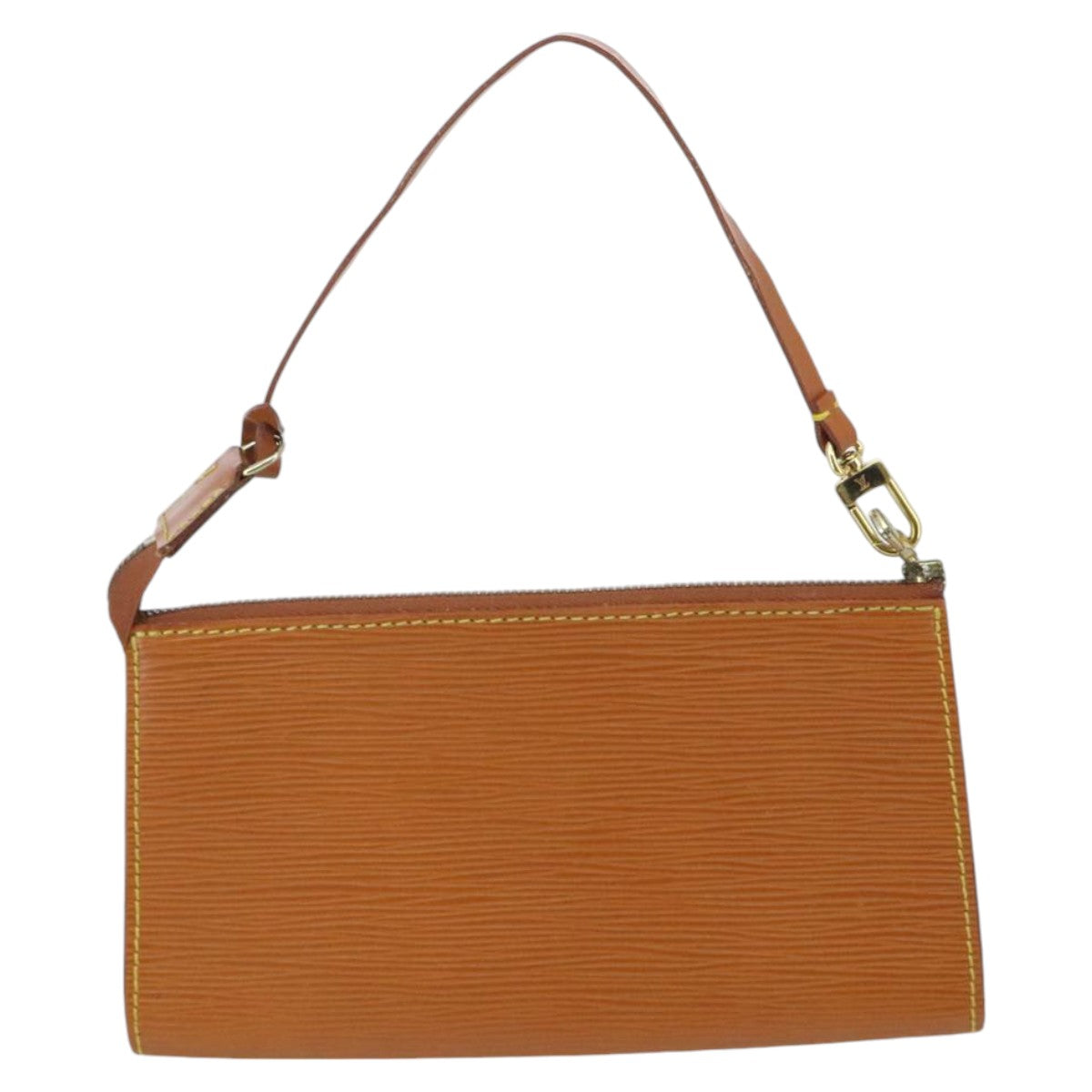 LOUIS VUITTON Epi Pochette Accessoires Pouch Zipangu Gold M52948 LV 97921