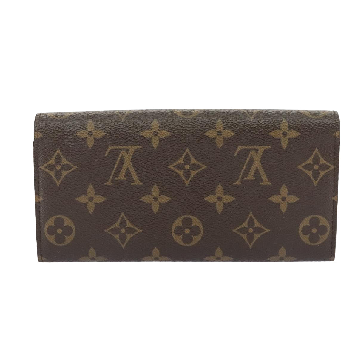 LOUIS VUITTON Monogram Portefeuille Emilie Long Wallet Green M60137 97933