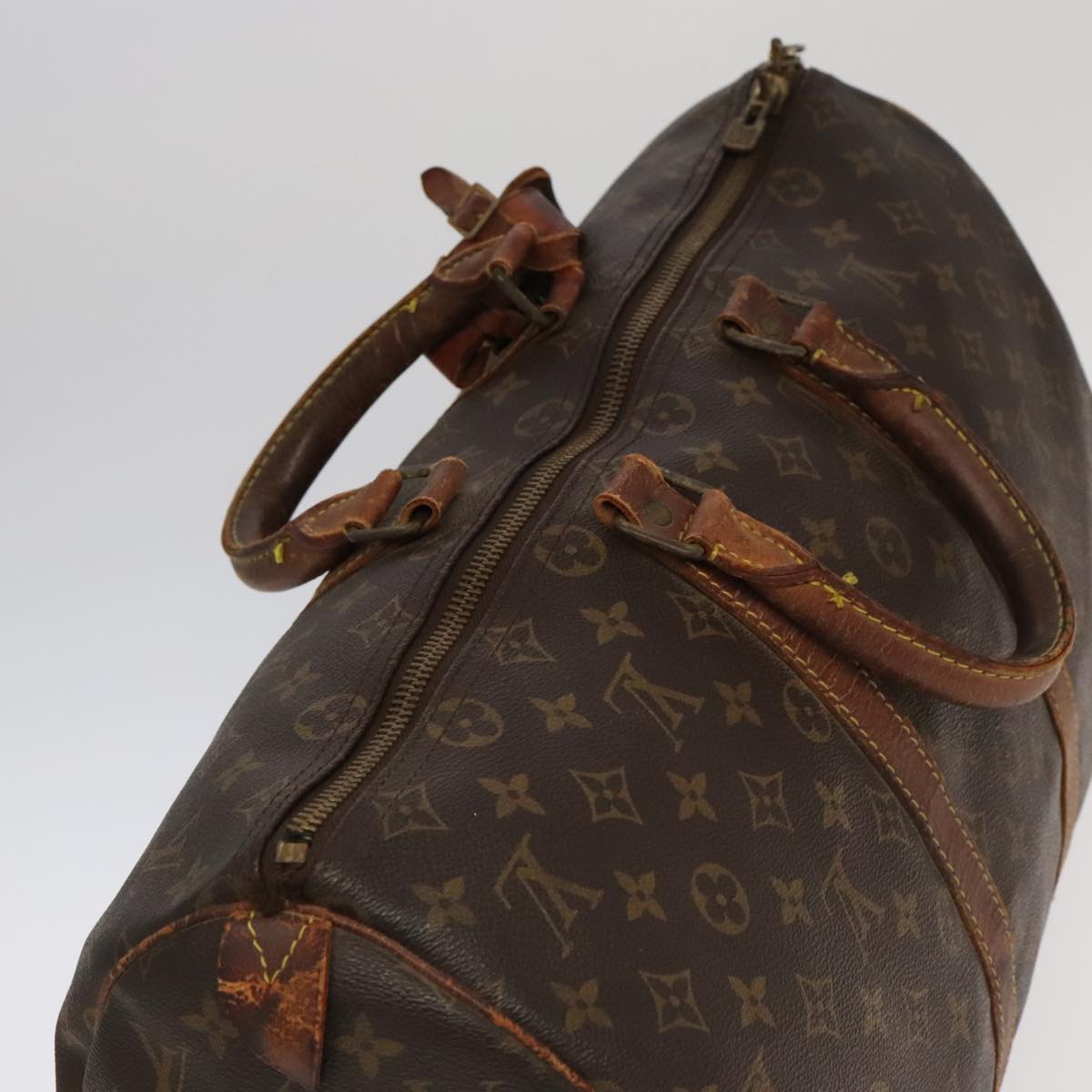 LOUIS VUITTON Monogram Keepall 45 Boston Bag M41428 LV 97962