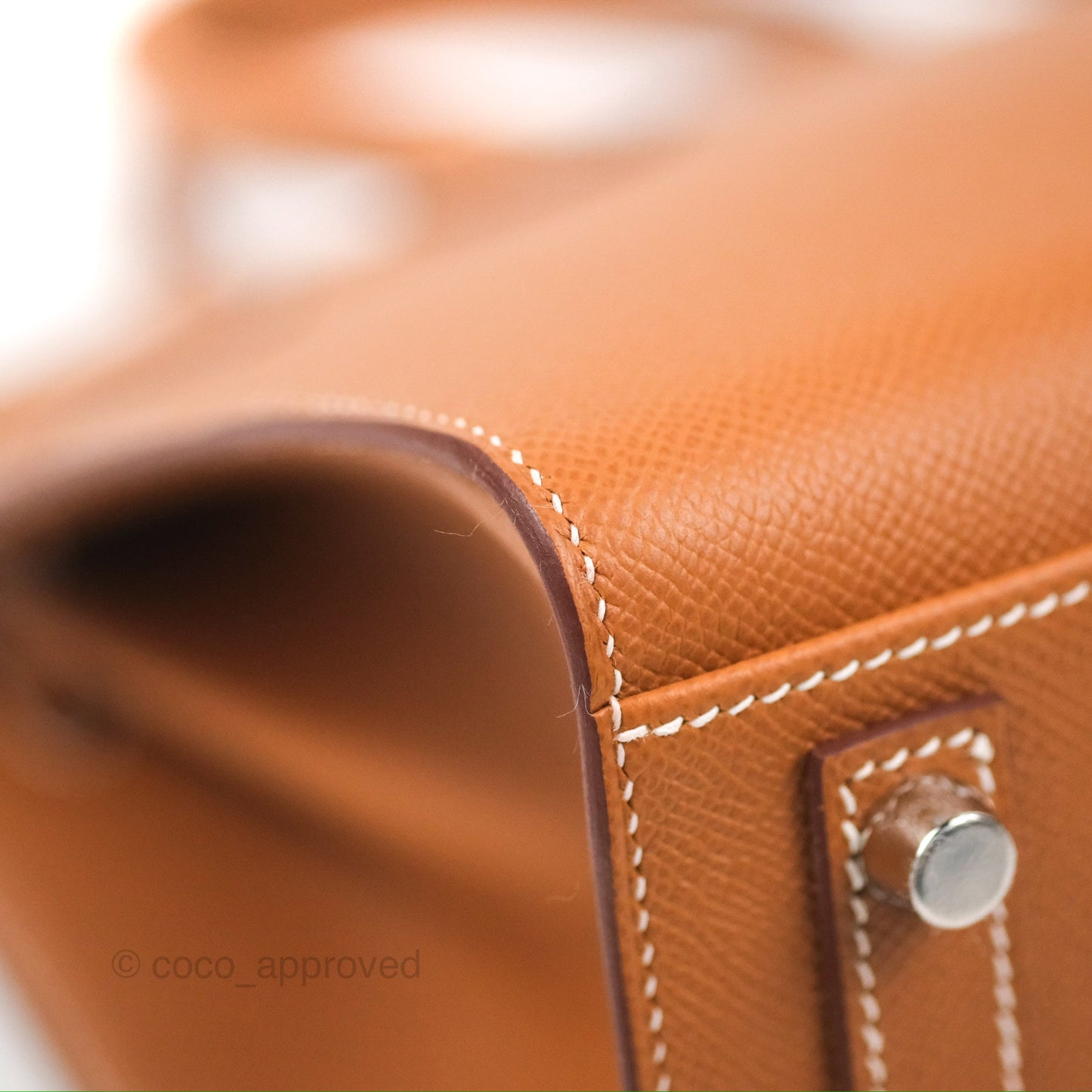 Hermès Birkin 30 Sellier Gold Epsom Palladium Hardware