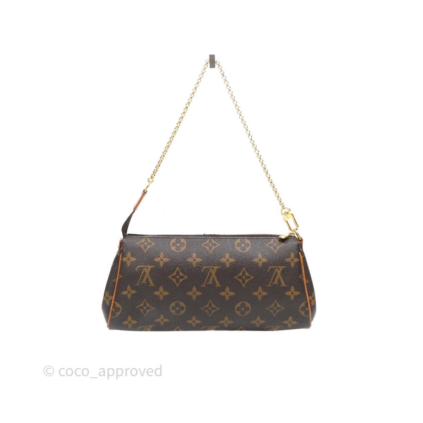 Louis Vuitton Eva Shoulder Bag Monogram Coated Canvas