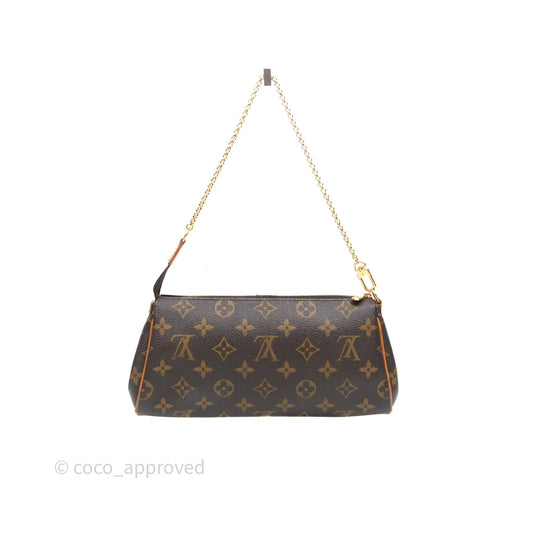 Louis Vuitton Eva Shoulder Bag Monogram Coated Canvas