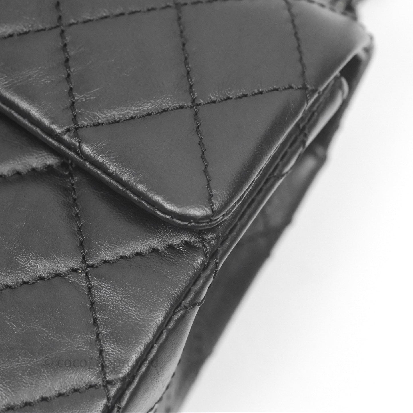 Chanel Quilted Mini Reissue 224 So Black Calfskin
