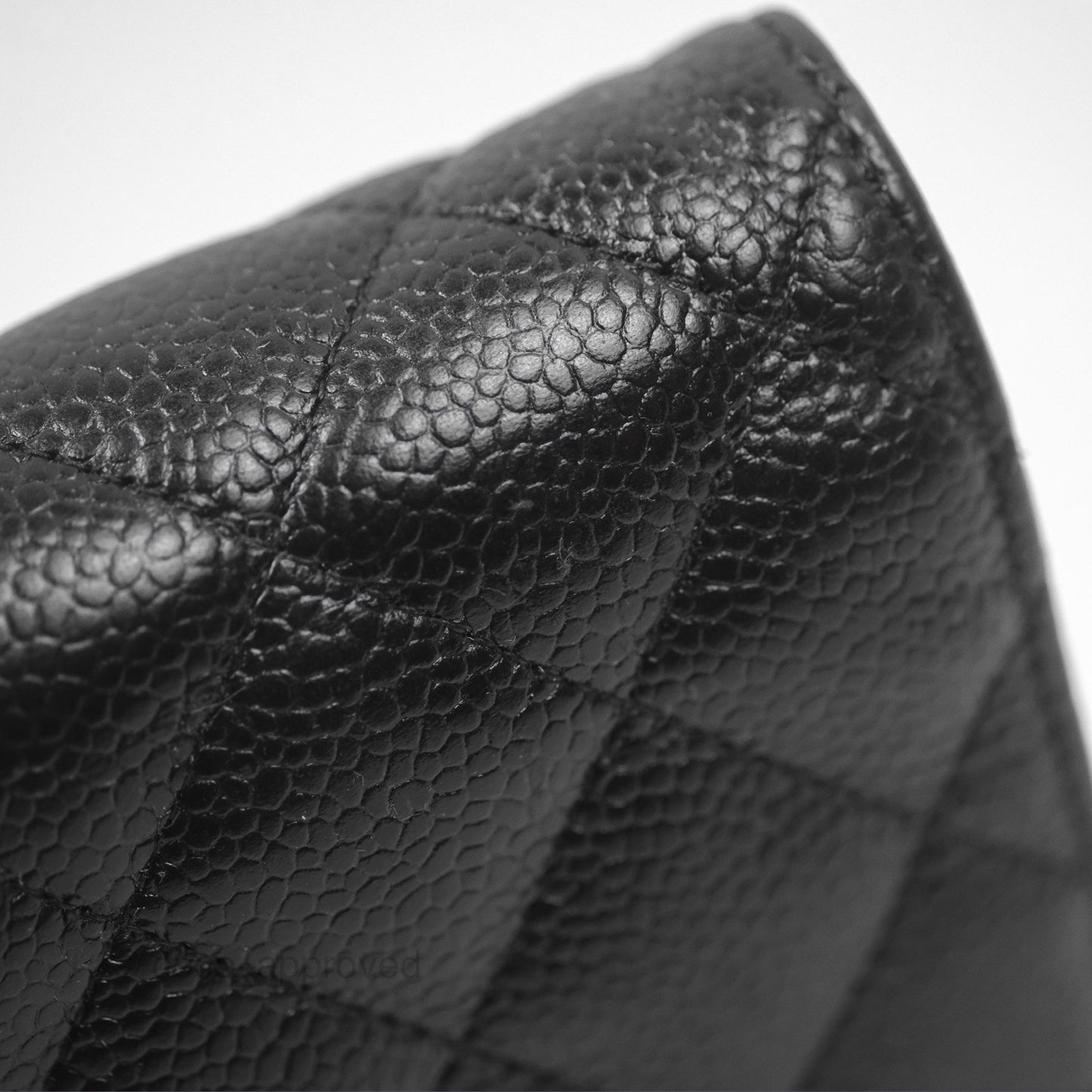 Chanel Quilted Classic WOC Black Caviar Silver Hardware
