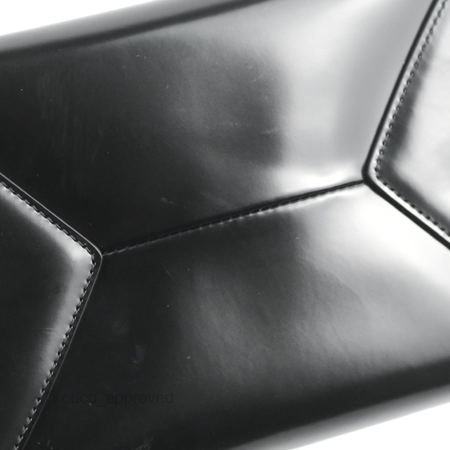 Prada Small Supernova Handbag Brushed Leather Black