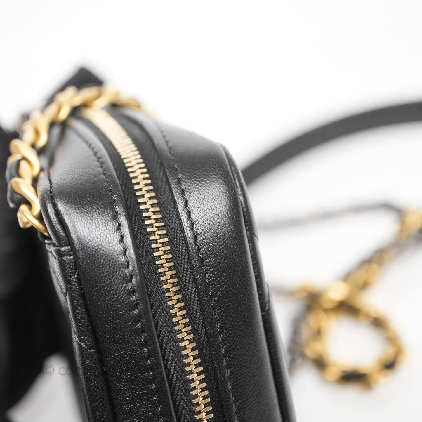 Chanel 19 Camera Bag Black Lambskin Mixed Hardware