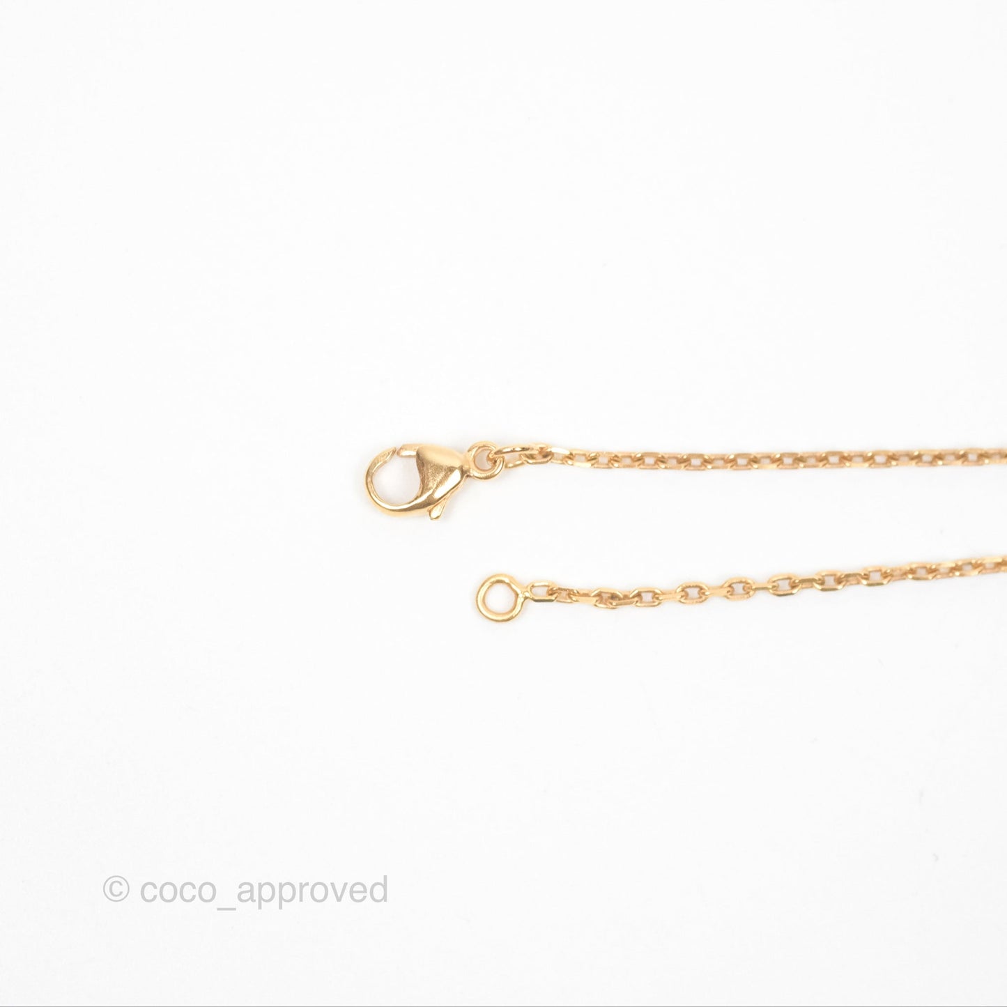 Hermès Mini Pop H Pendant Necklace Blanc Gold Hardware