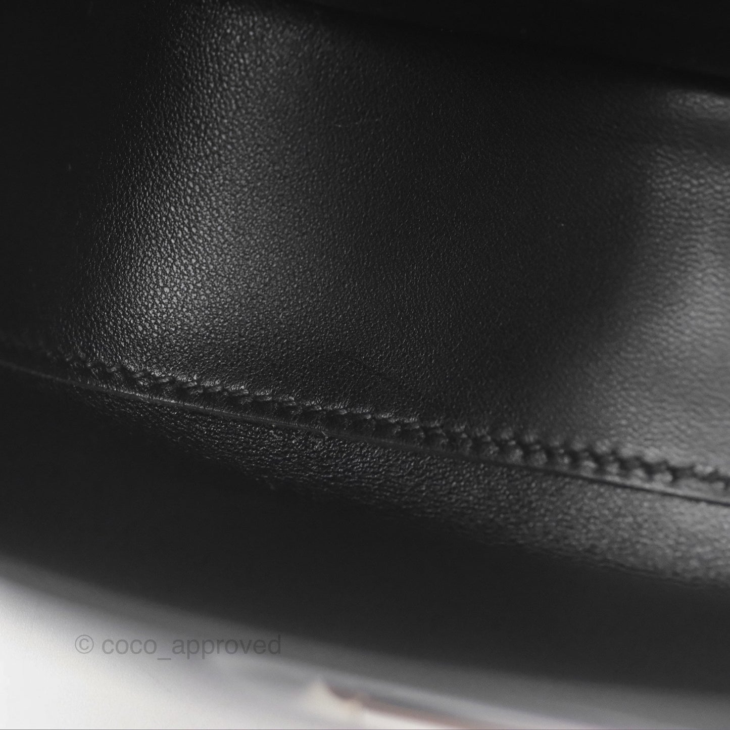 Hermès Della Cavalleria Mini Bag Noir 89 Epsom Palladium Hardware