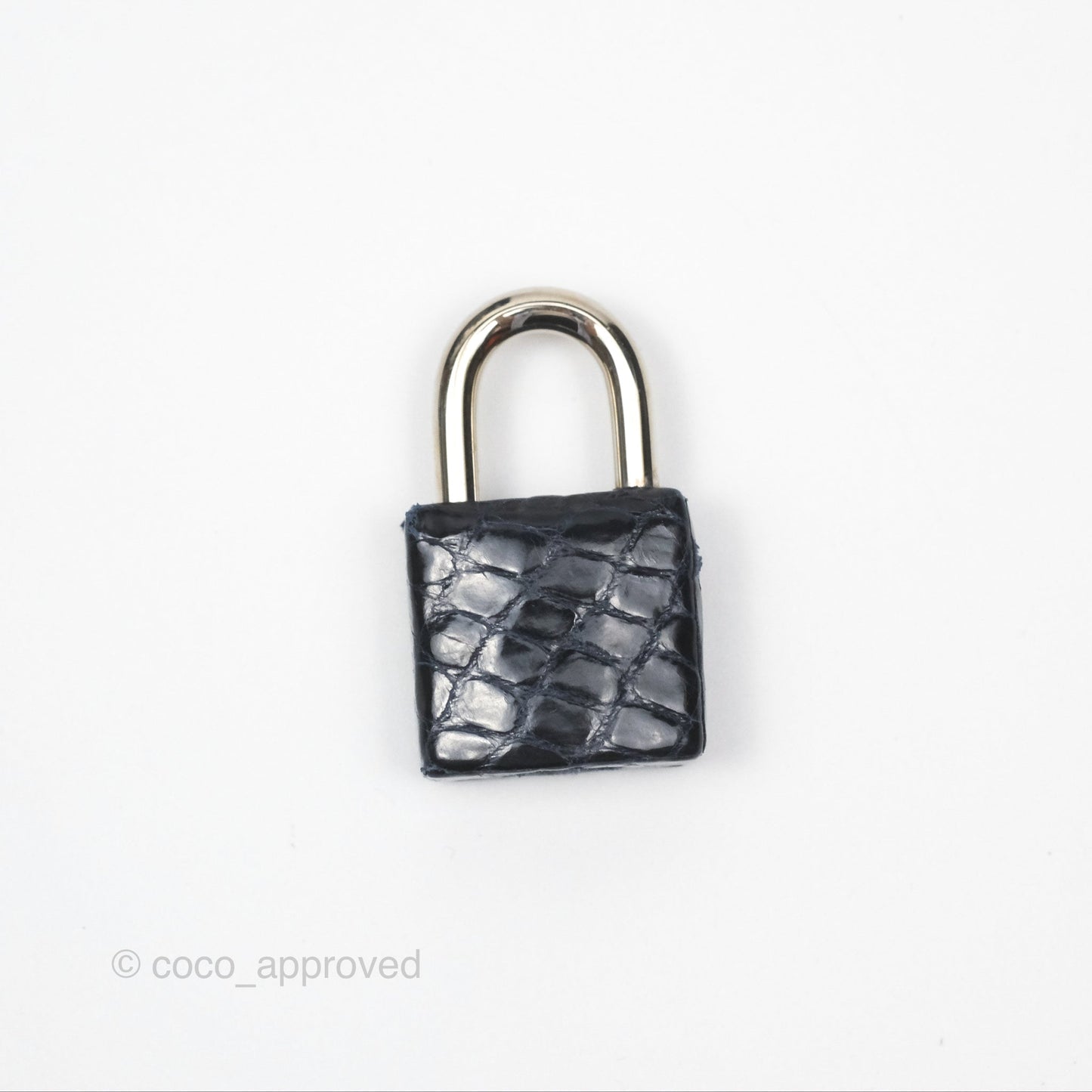 Hermès Birkin 35 Porosus Marine 78 Palladium Hardware