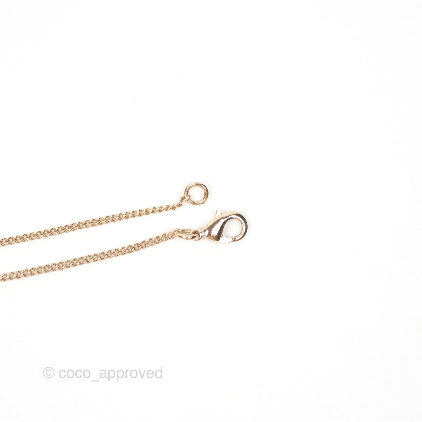 Chanel Oval Pearl CC Crystal Camellia Necklace Gold Tone 22C