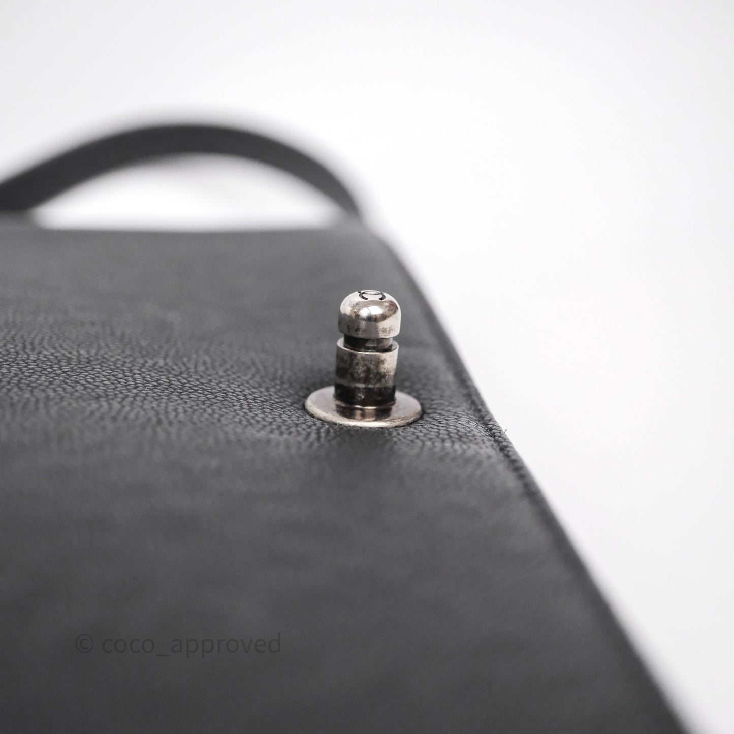 Chanel Quilted New Medium Boy Black Caviar Ruthenium Hardware