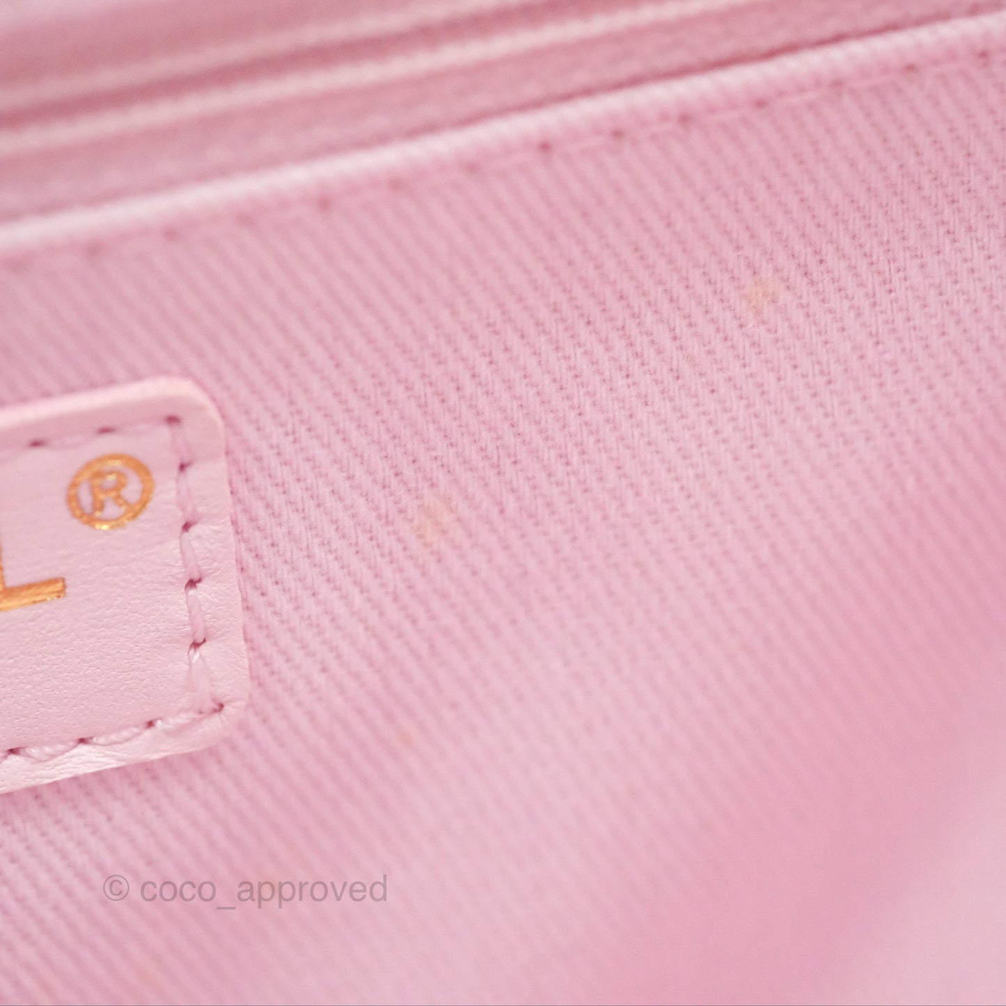 Chanel Quilted Small Business Affinity Flap Light Pink Caviar Gold Hardware