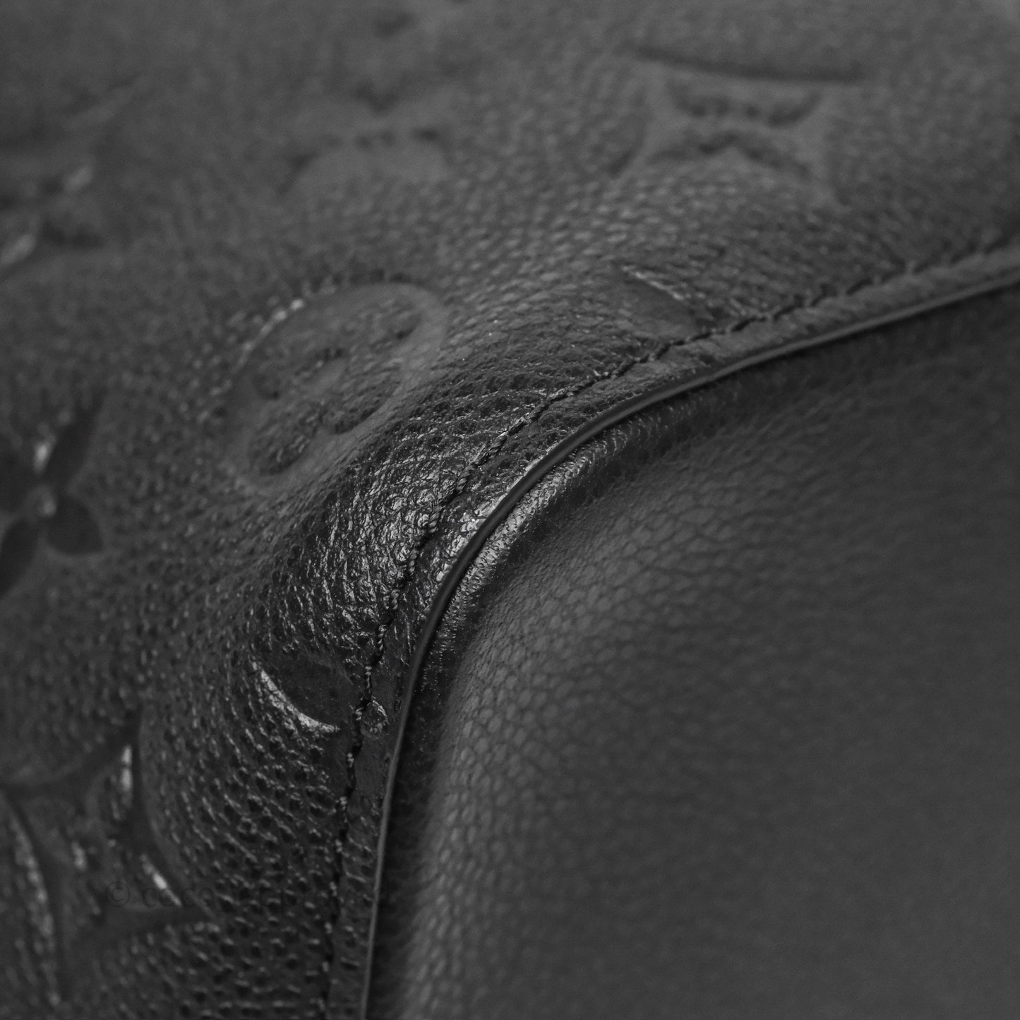 Louis Vuitton NeoNoe MM Monogram Empreinte Leather Black