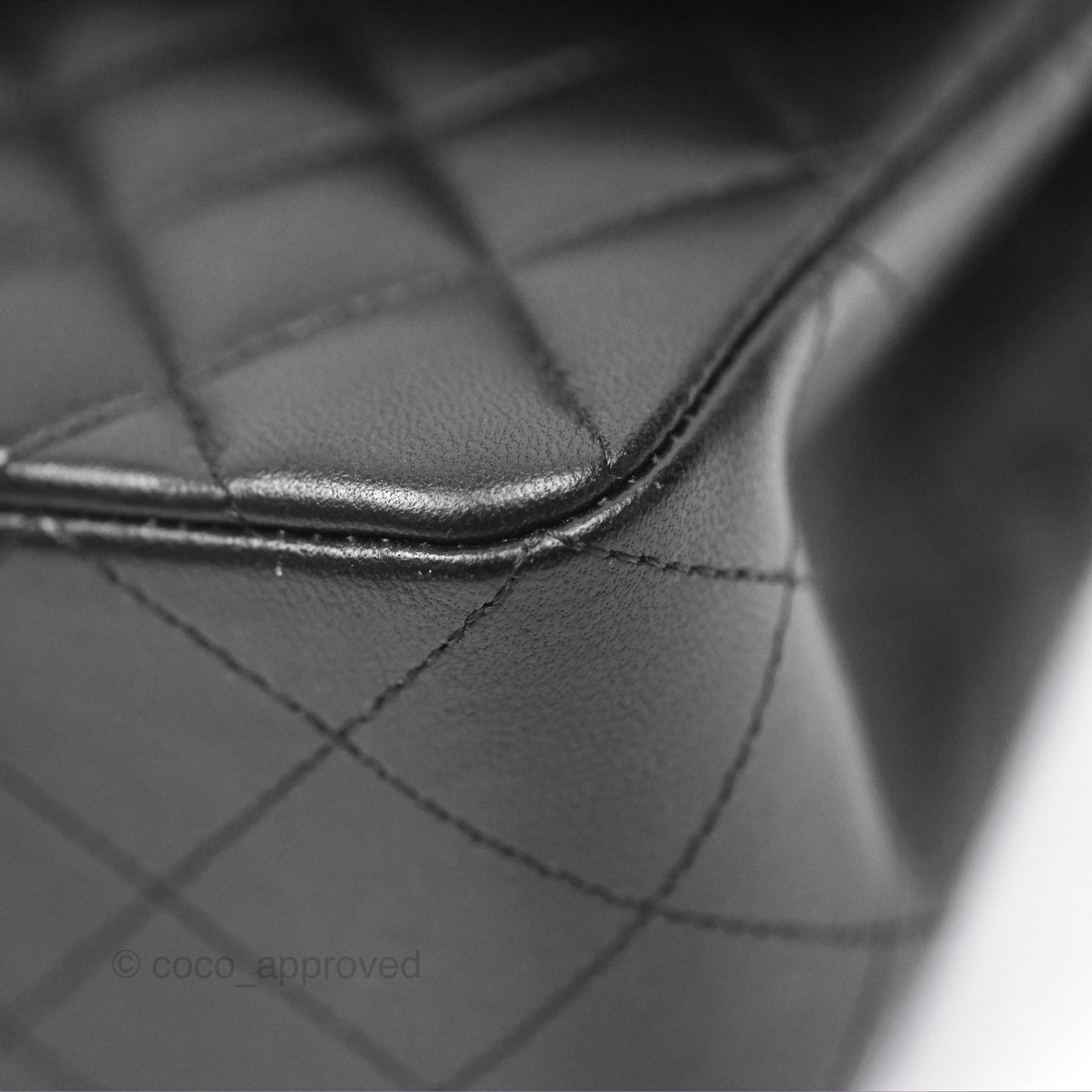Chanel Small Classic Flap Quilted Black Lambskin Gold Hardware