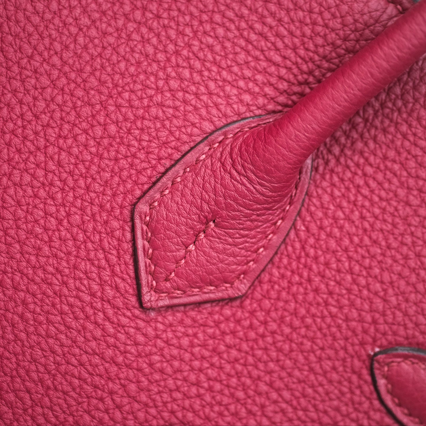 Hermès Birkin 25 Retourne Rouge Grenat K1 Togo Gold Hardware