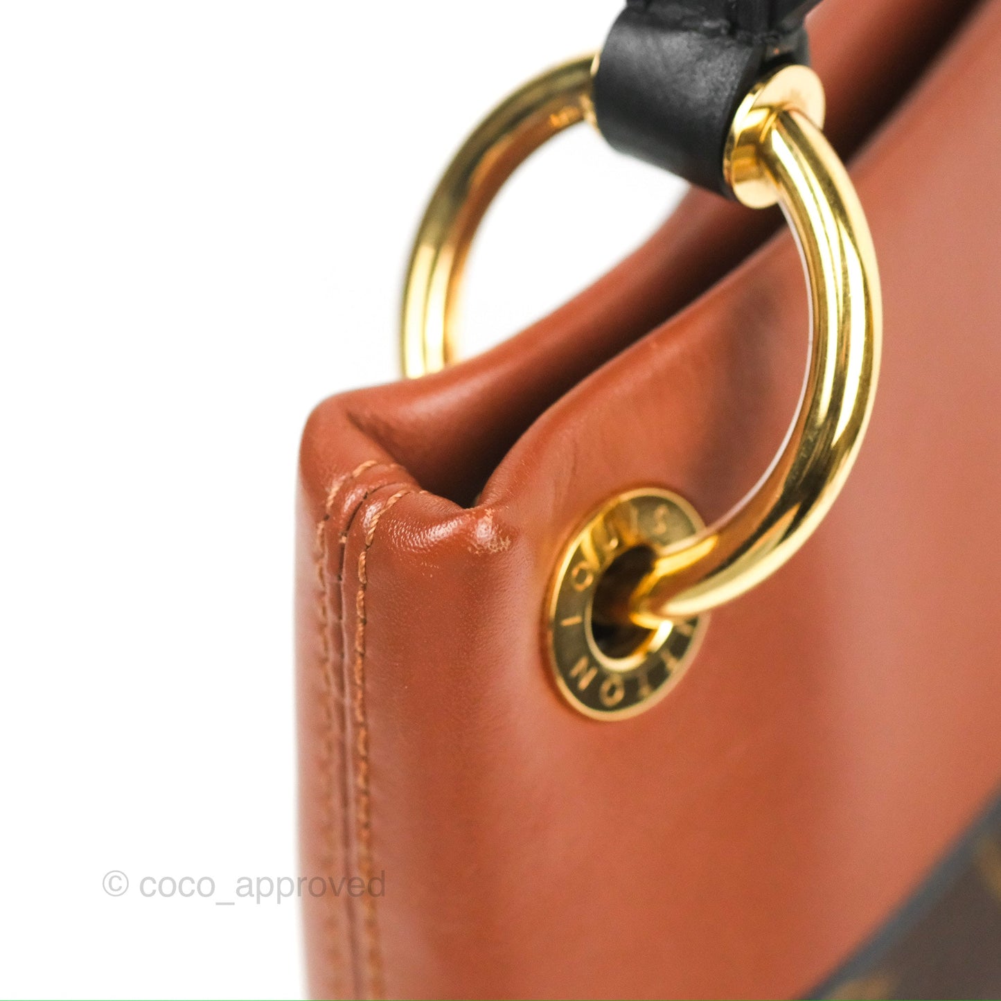 Louis Vuitton Tuileries Besace Bag Brown/Red Monogram