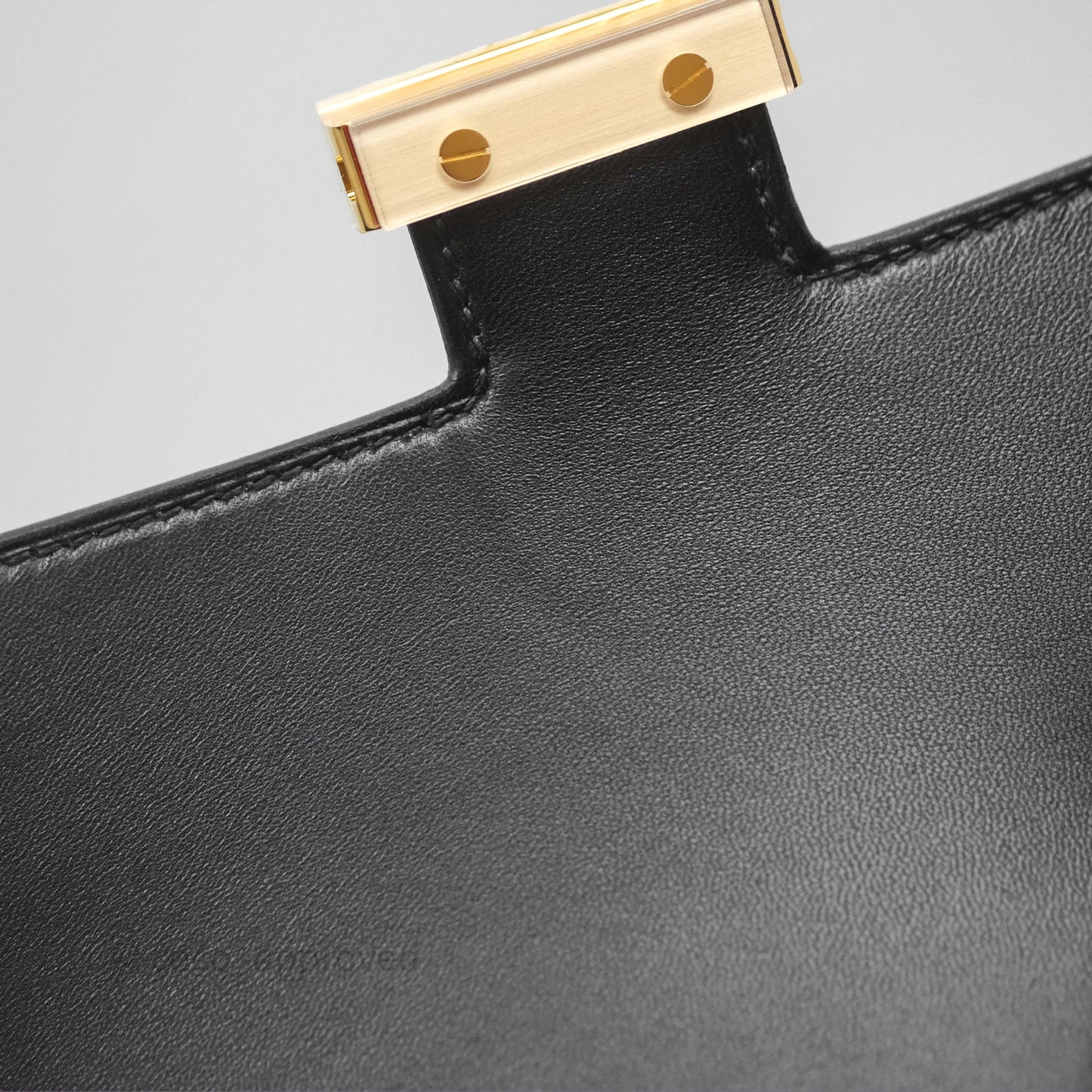 Hermès Constance Mini 18cm Mirror Black Noir 89 Box Leather Gold Hardware