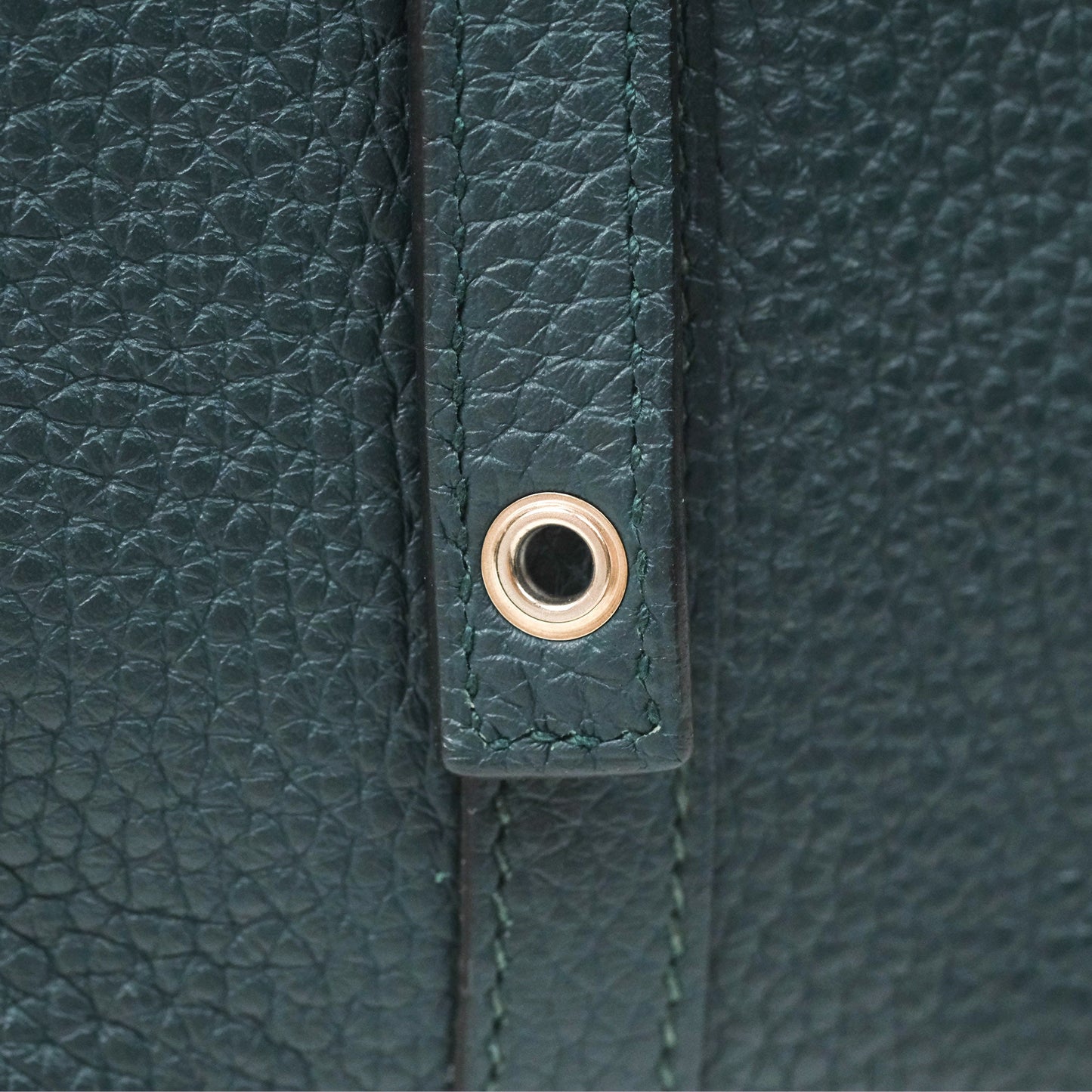 Hermès Picotin Lock 22 Vert Cypress 6O Clemence Palladium Hardware