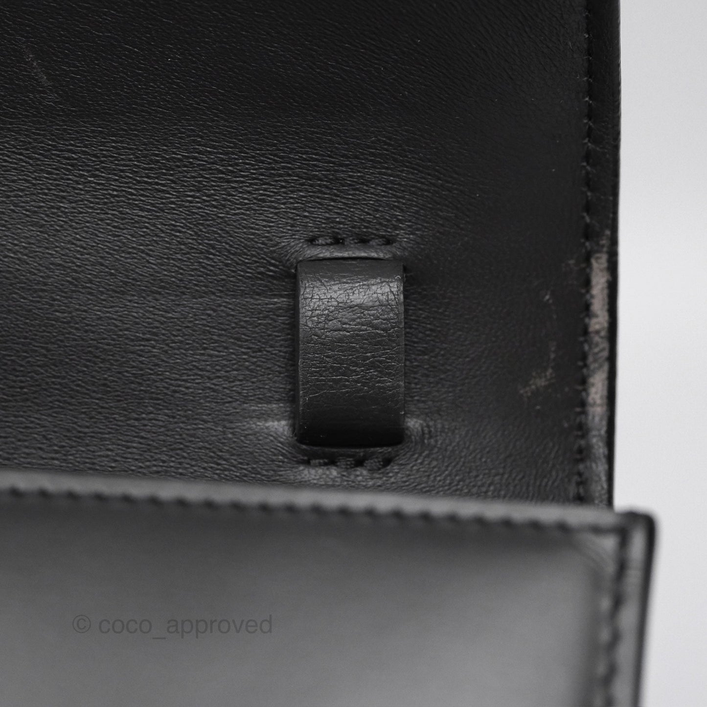 Celine Teen Classic Box Flap Dark Grey Box Calfskin