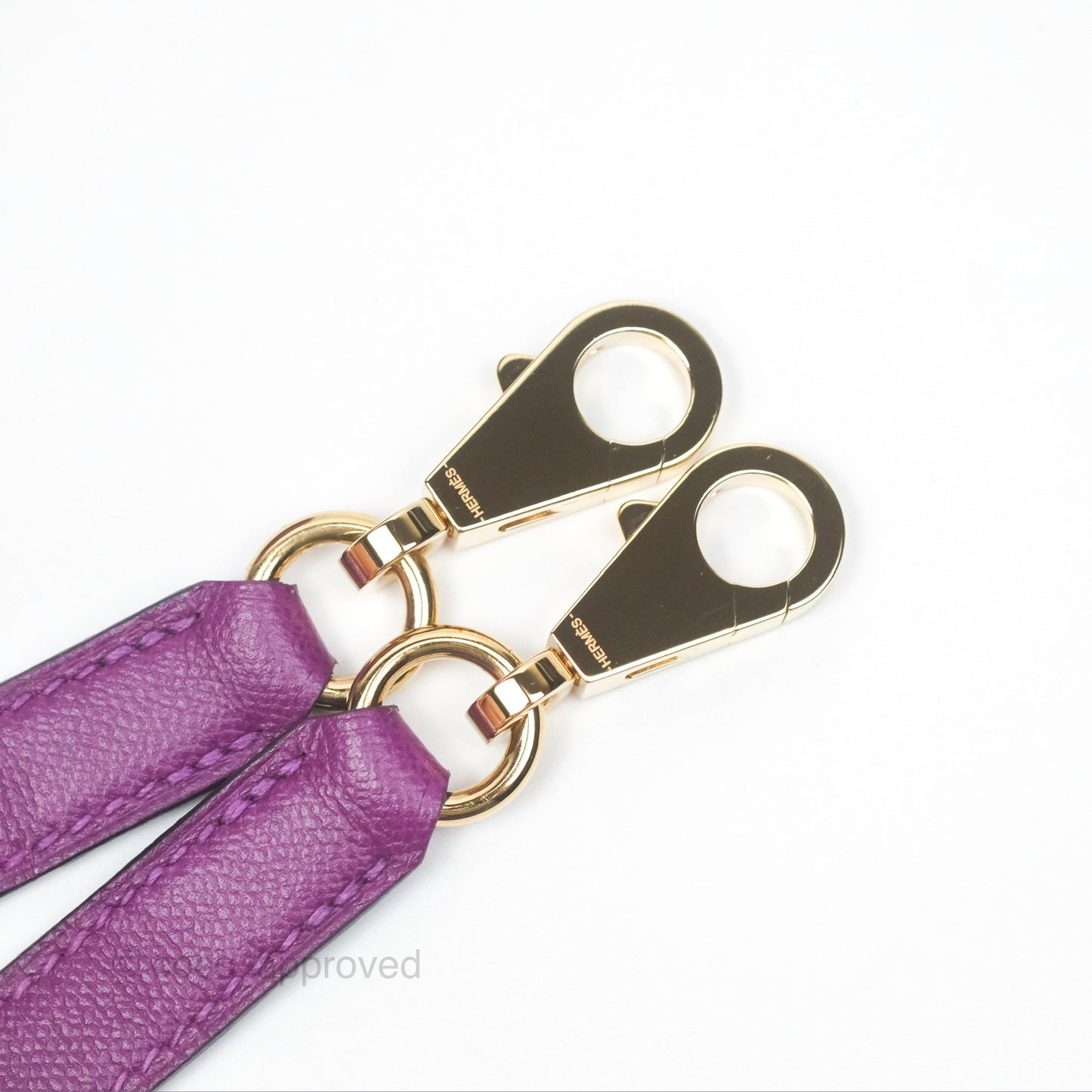 Hermès Kelly 25 Sellier Touch Anemone/ Amethyste Madame/ Croc Gold Hardware