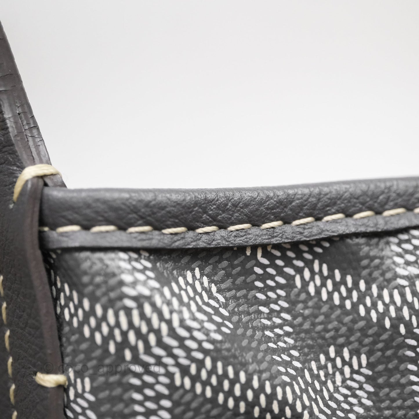 Goyard St Louis Tote PM Grey