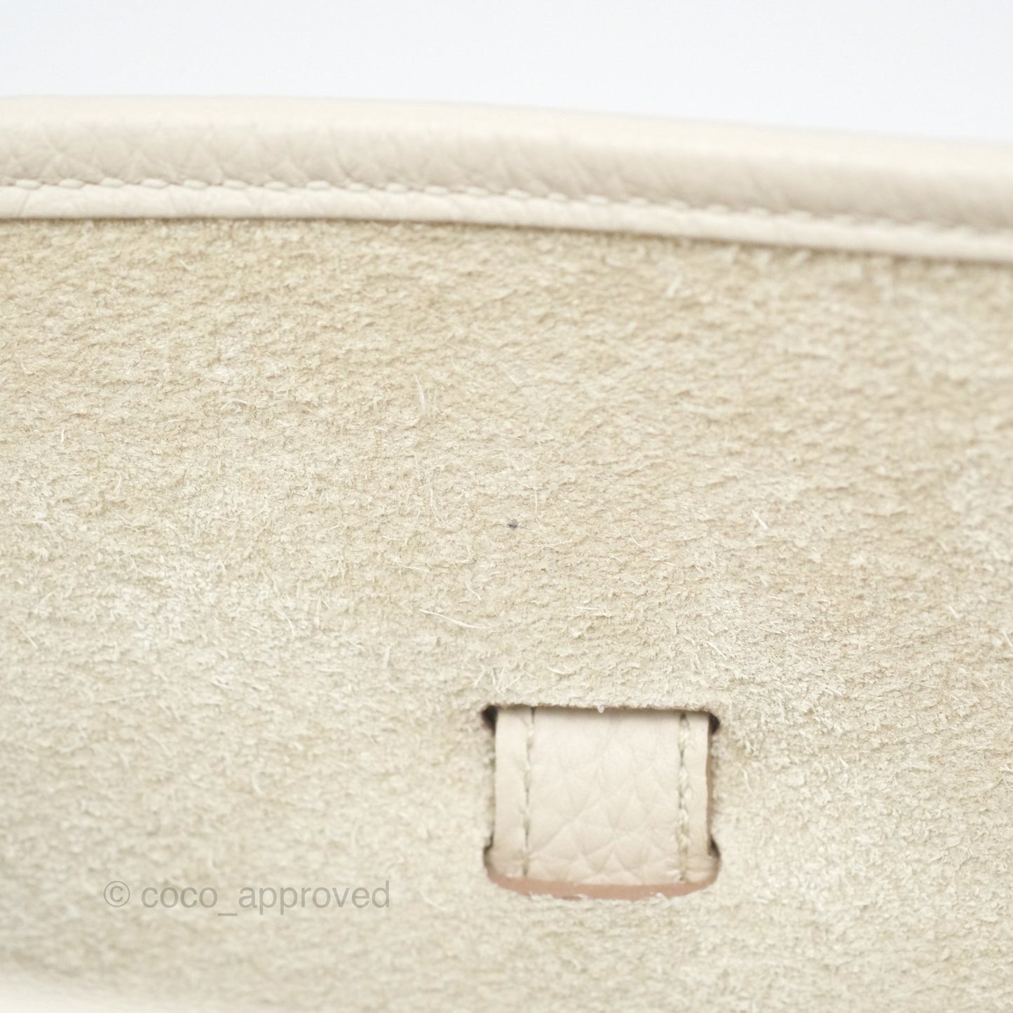 Hermes Evelyne III 29 Beton Clemence Palladium Hardware
