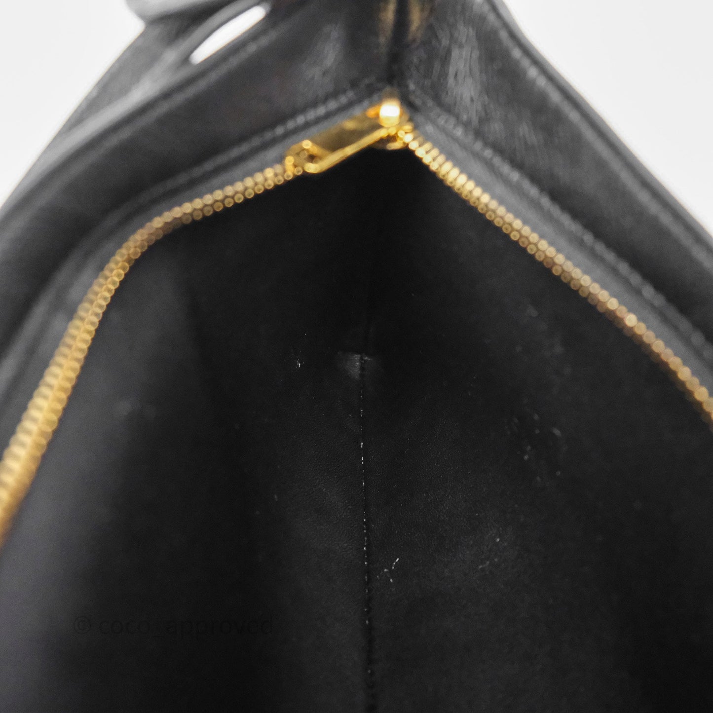 Celine Wiltern Clutch Black Calfskin