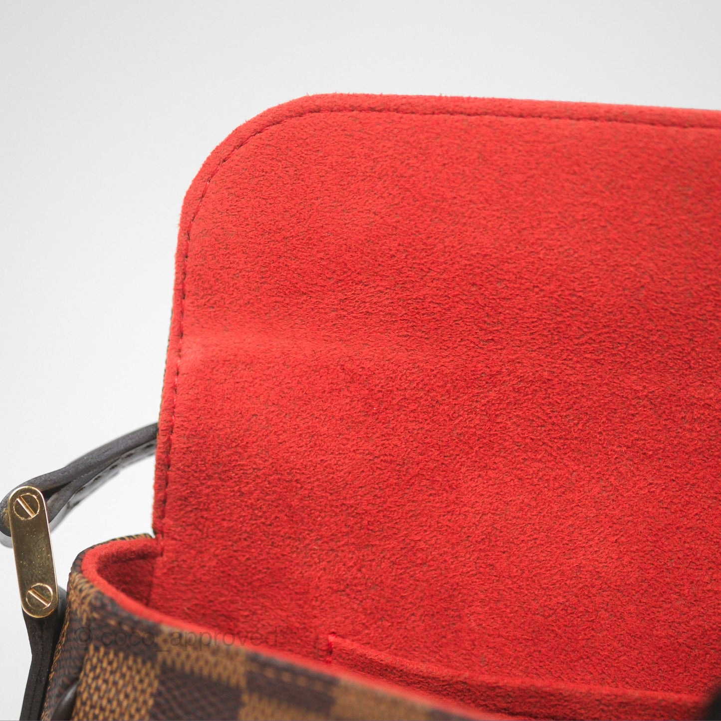 Louis Vuitton Damier Decorator Ebene Shoulder Bag