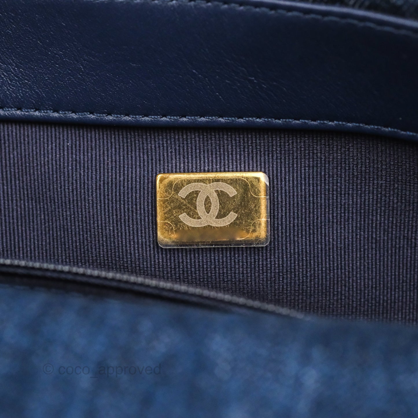 Chanel 19 Small Denim Mixed Hardware 22P