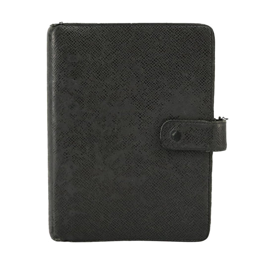 LOUIS VUITTON Taiga Agenda MM Day Planner Cover Ardoise R20222 LV 98027