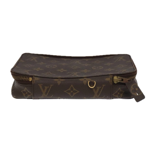 LOUIS VUITTON Monogram Poche Monte Carlo Jewelry Box M47352 LV 98028