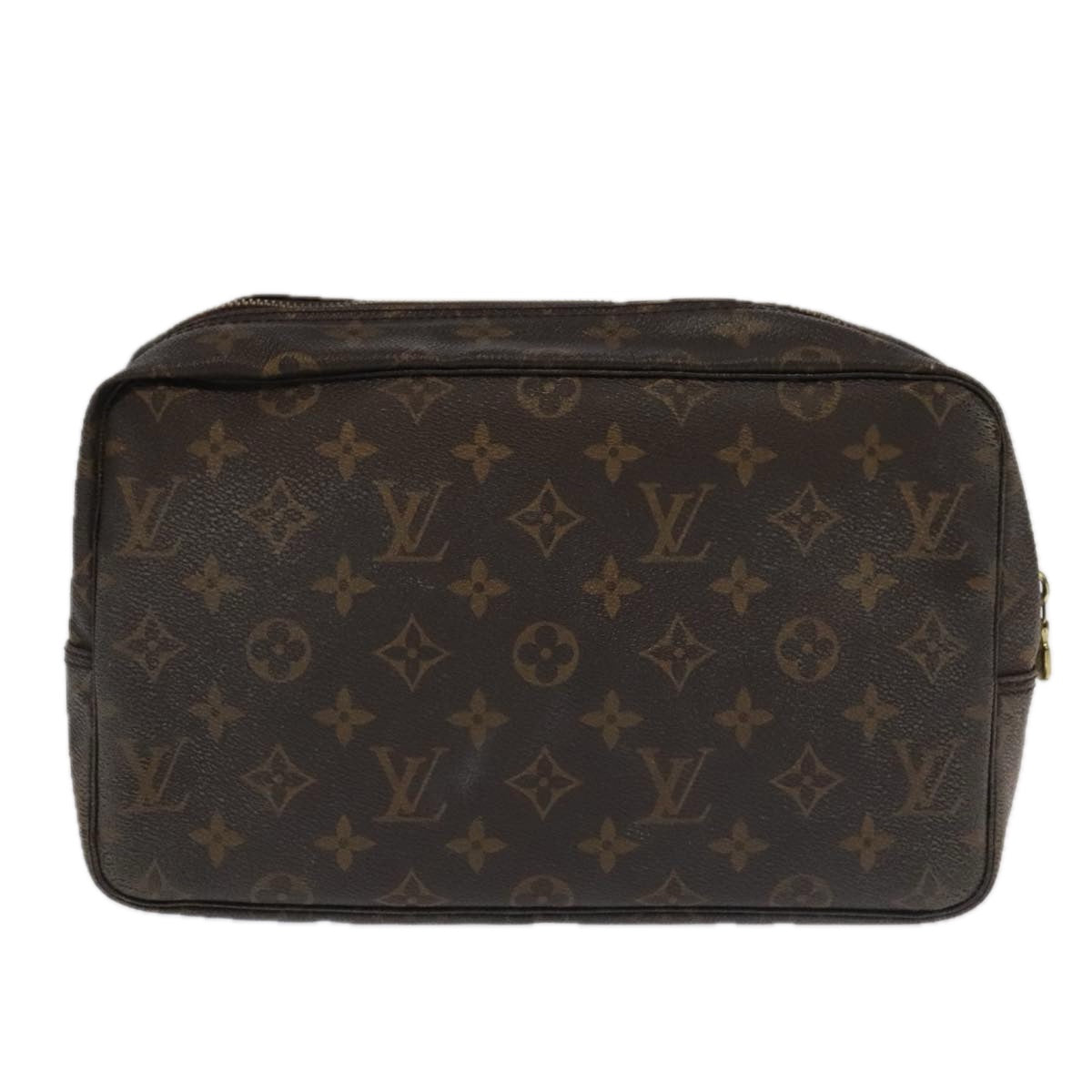 LOUIS VUITTON Monogram Trousse Toilette 28 Clutch Bag M47522 LV 98040