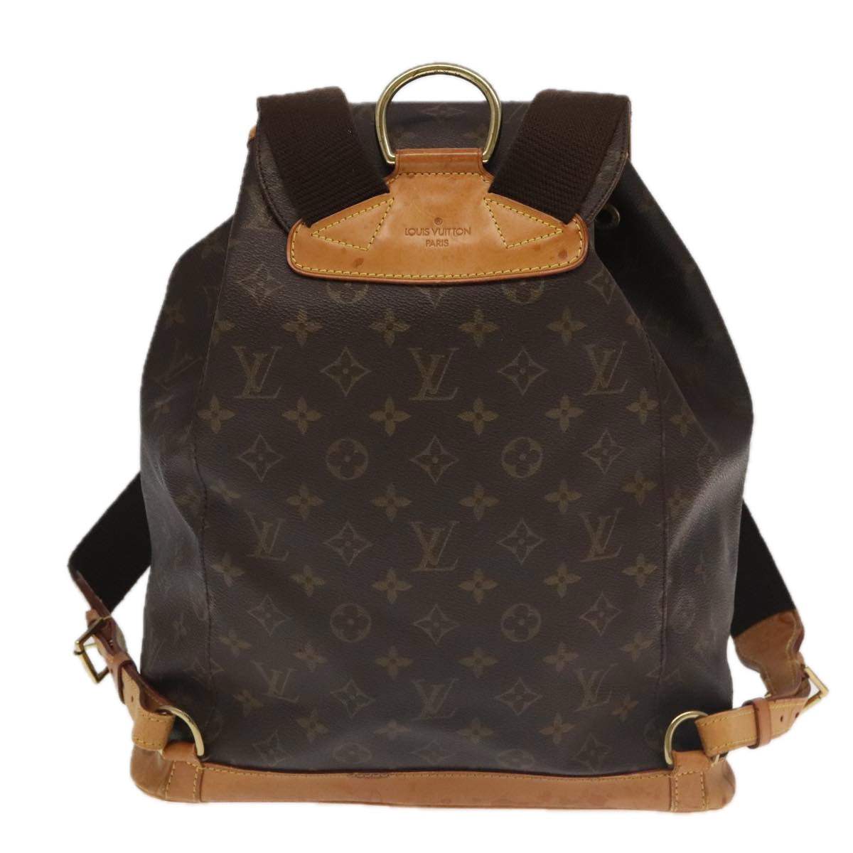 LOUIS VUITTON Monogram Montsouris GM Backpack M51135 LV 98051