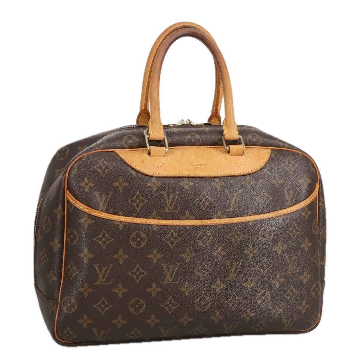 LOUIS VUITTON Monogram Deauville Hand Bag M47270 LV 98054