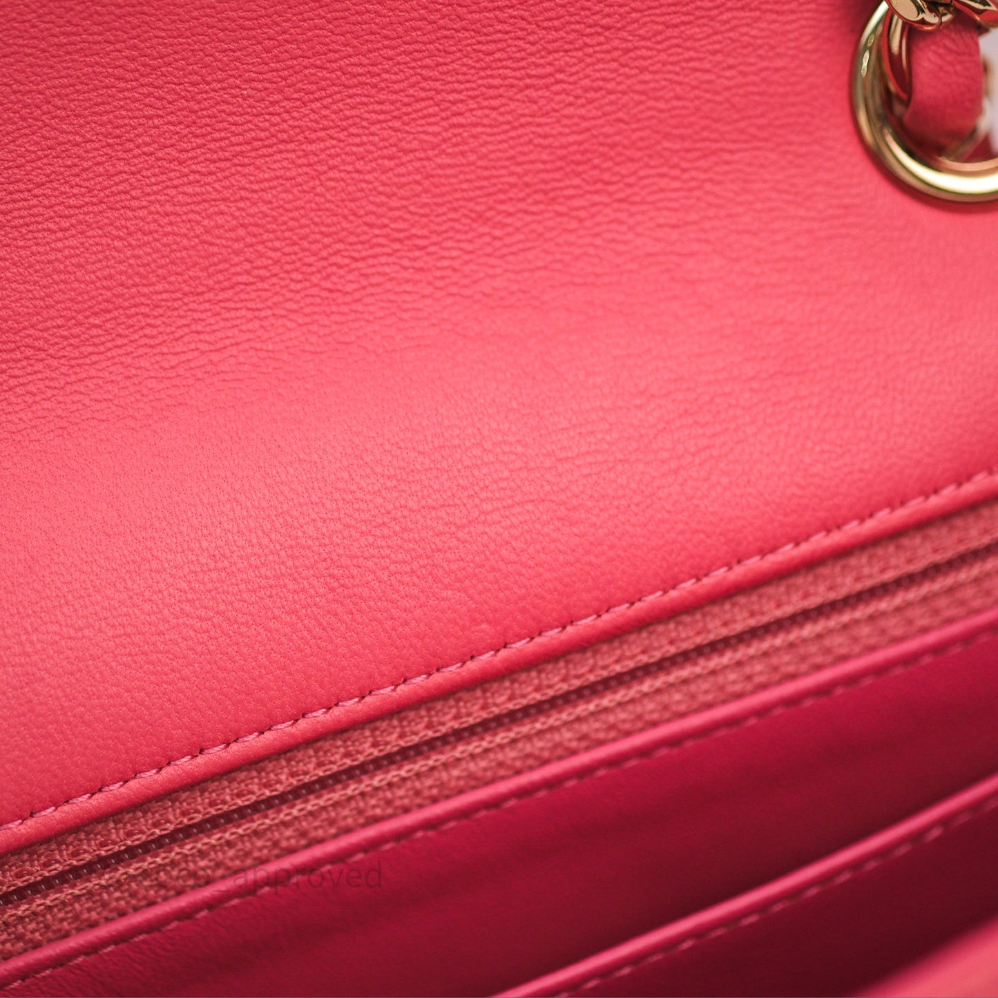 Chanel M/L Medium Flap Bag Valentine Limited Edition Pink Lambskin Gold Hardware