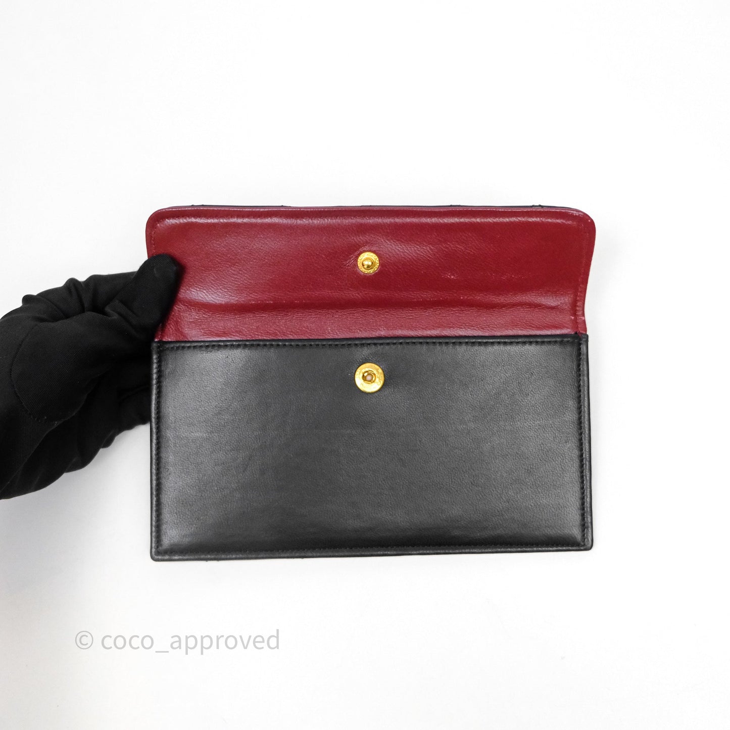 Chanel Matelasse Flap Bag Lambskin Black 24K Gold Hardware