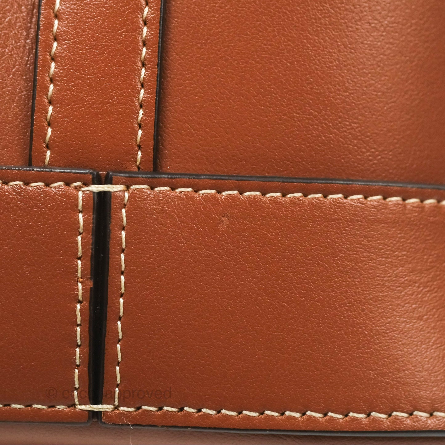 Celine Small Bucket Cuir Triomphe in Calfskin Tan