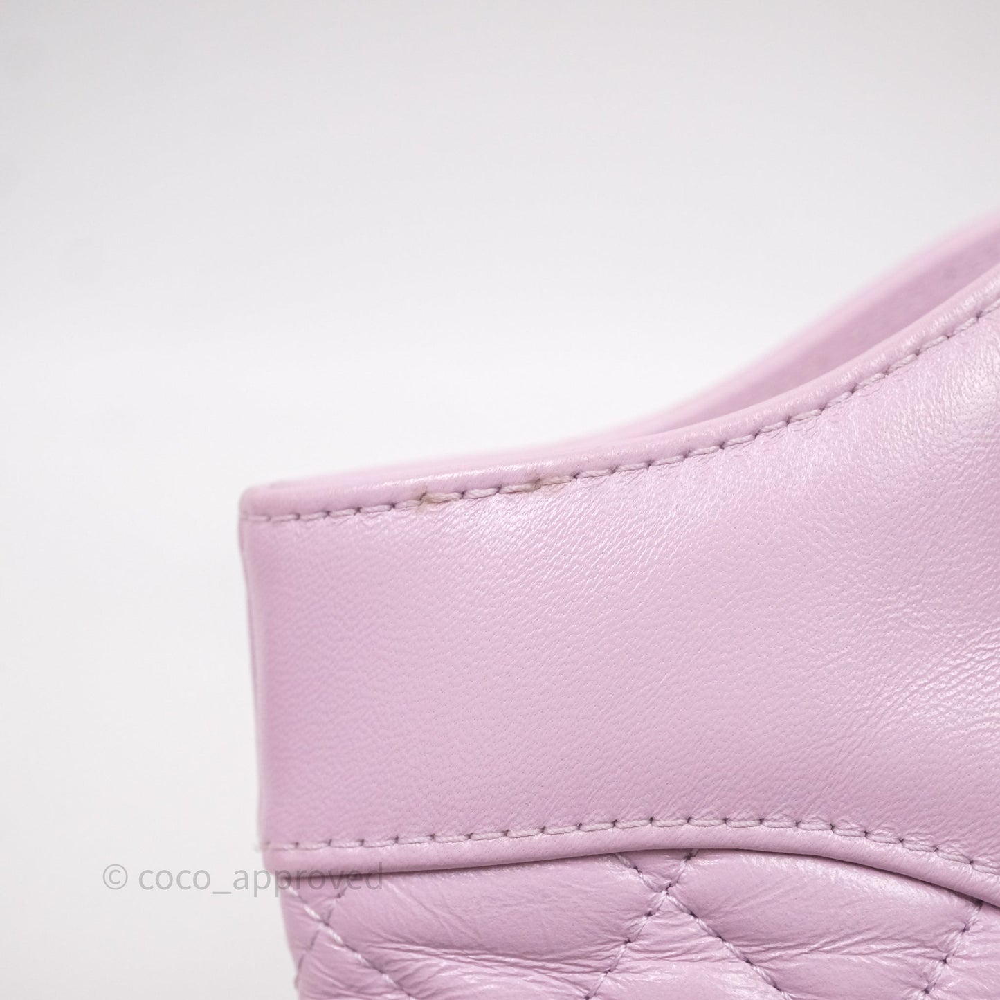 Chanel 31 Mini Lilac Shiny Lambskin Gold Hardware
