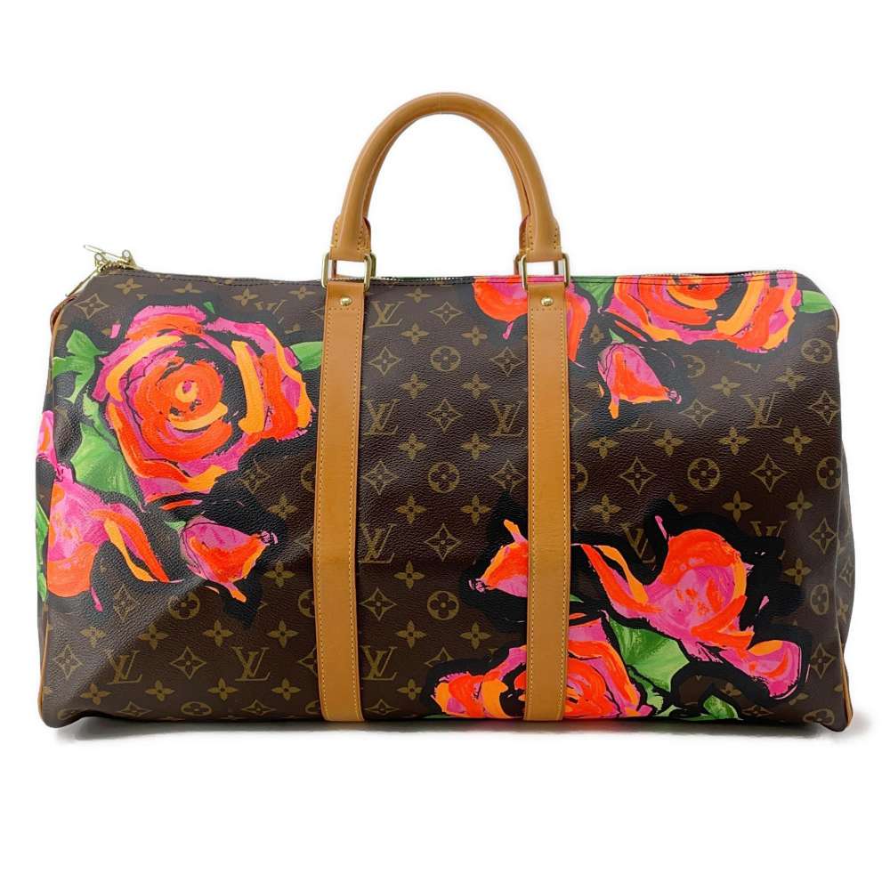 LOUIS VUITTON Keepall Brown M48605 Monogram・Rose Size 50